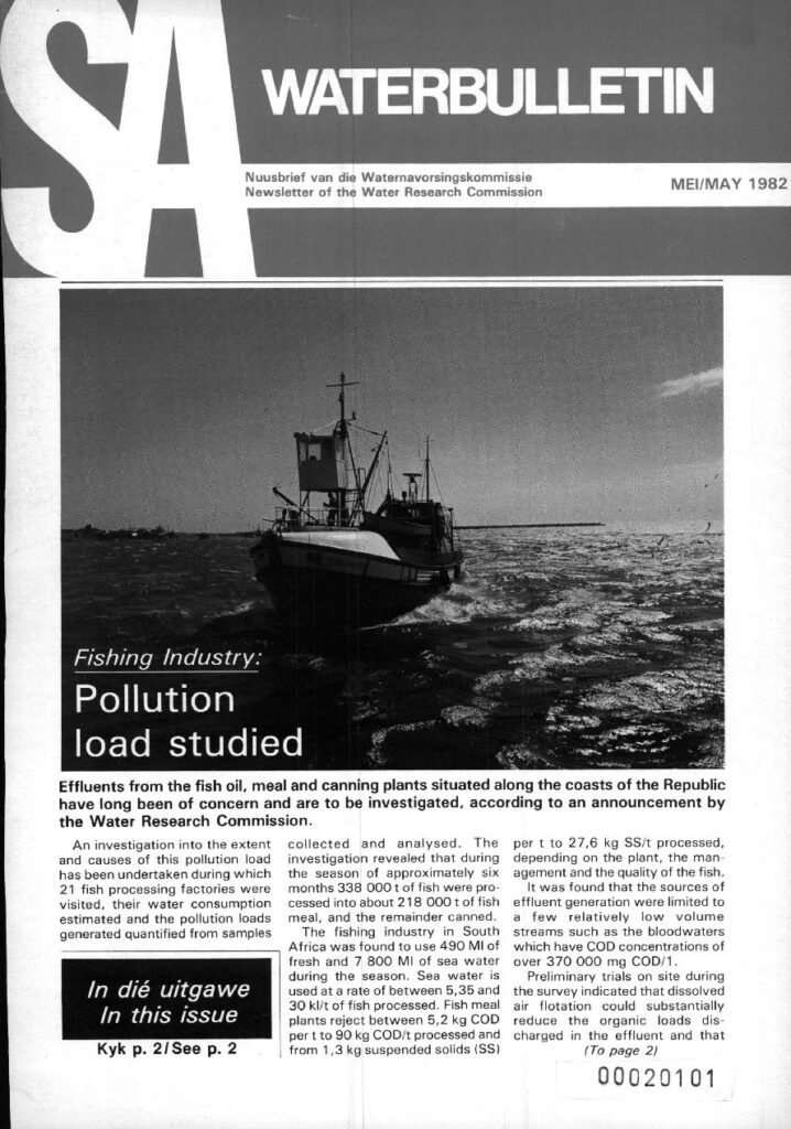 SA Waterbulletin May 1982