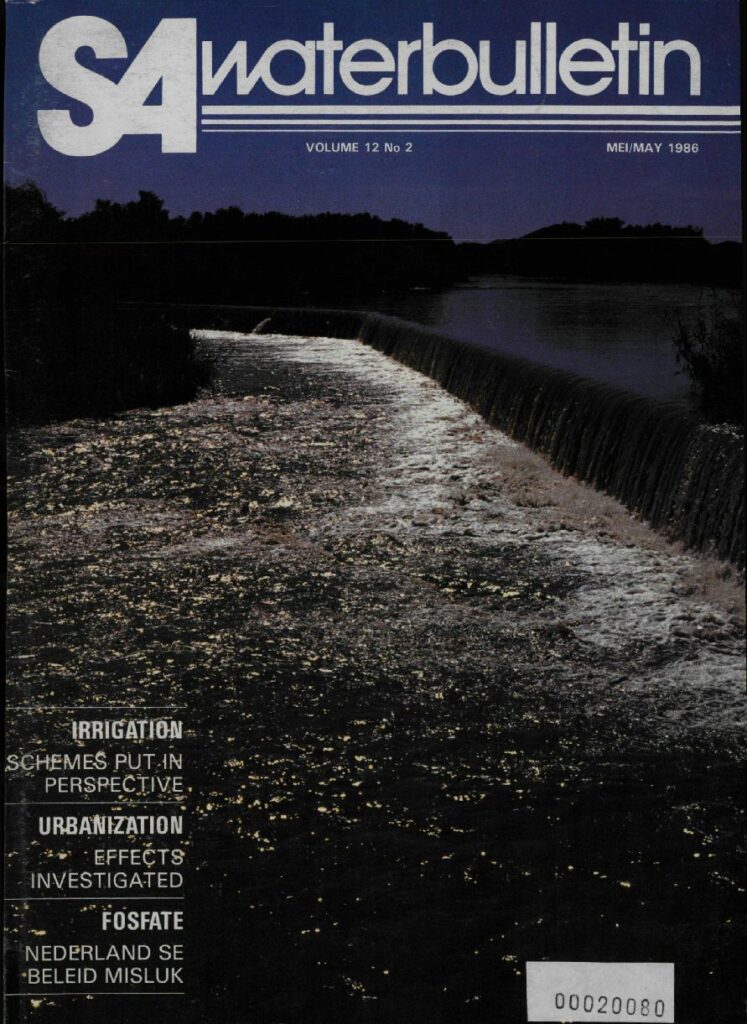 SA Waterbulletin Volume 12 No 2