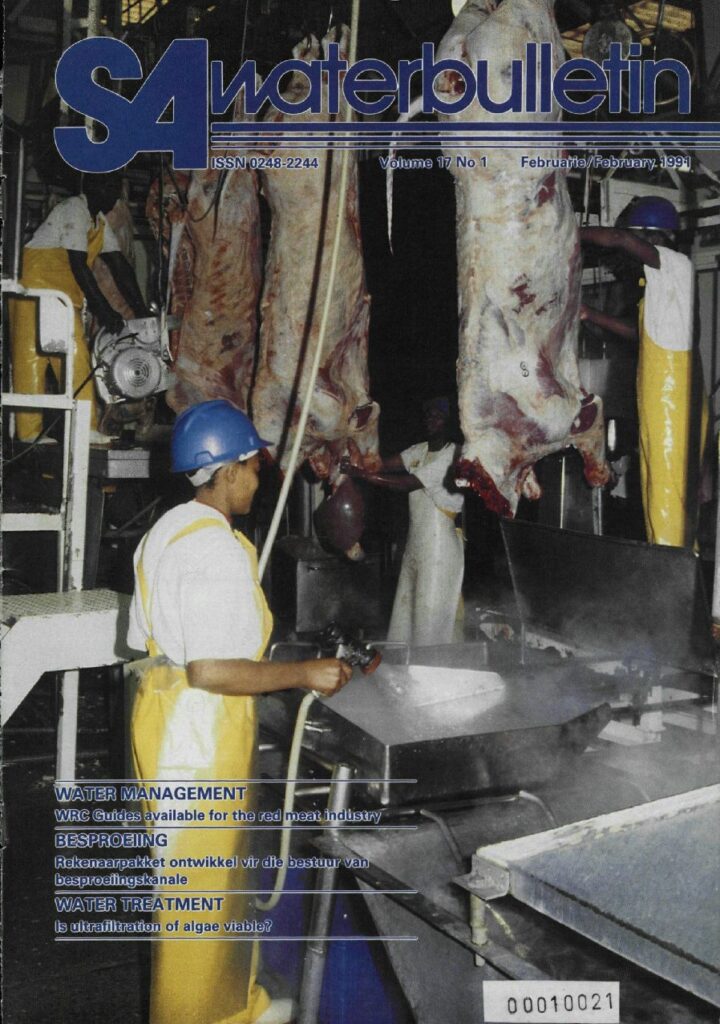 SA Waterbulletin Volume 17 No 1
